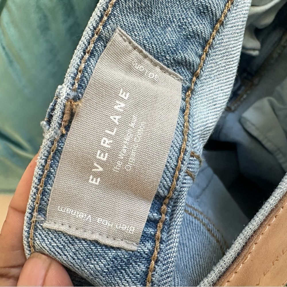Everlane The Way High Jean Organic Cotton 30 Long - Picture 7 of 7